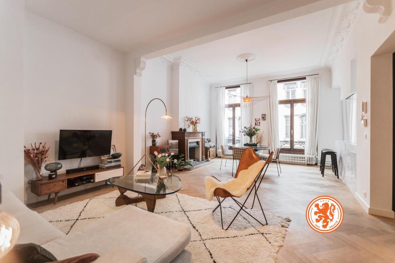 Traditional Chic, High Ceilings' Apt Aircos And Garage Αμβέρσα Εξωτερικό φωτογραφία
